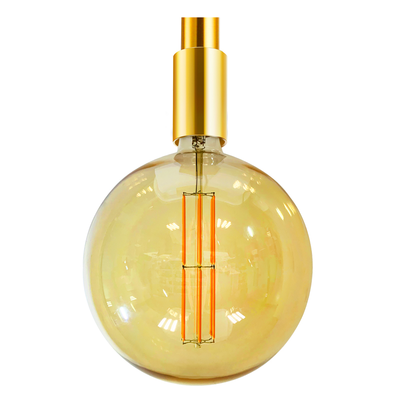 G125 Amber 4watt 200 lumen 2200k μέση διάρκεια ζωής 20000 ωρών φωτισμός πυράκτωσης
