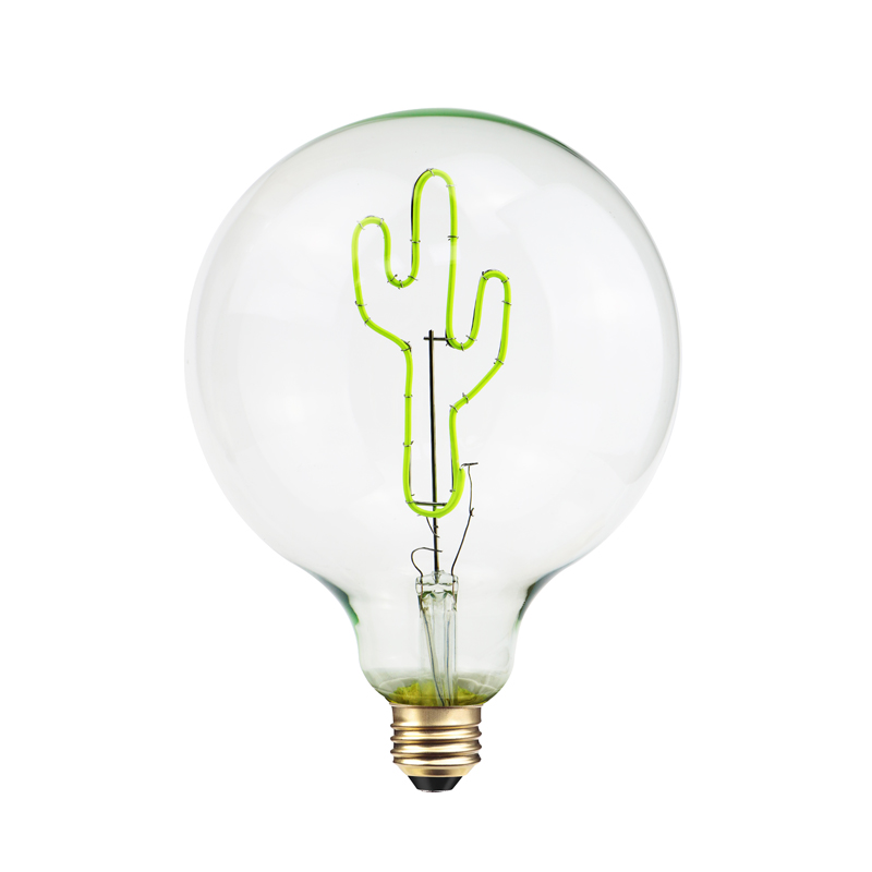 G125 Cactus 2200k επίδειξη μόδας DIY λαμπτήρας πυράκτωσης
